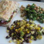 Roasted Pepper & Goat Cheese Sandwiches