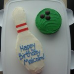 Bowling Birthday Cake