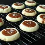 Salted Caramel Shortbread Thumbprints
