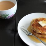 Peanut Butter Bacon Pancakes