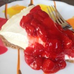 Frozen Strawberry Cheesecake Pie