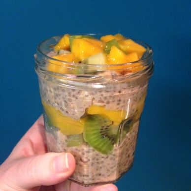 33. Tropical Overnight Oats