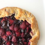 Dark Chocolate & Strawberry Galette