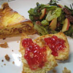 Sour Lemon Scones + Birthday Dinner